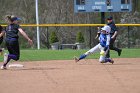 Softball vs Emerson  Wheaton College Softball vs Emerson College in game 2 of their doubleheader. - Photo by Keith Nordstrom : Wheaton, Softball